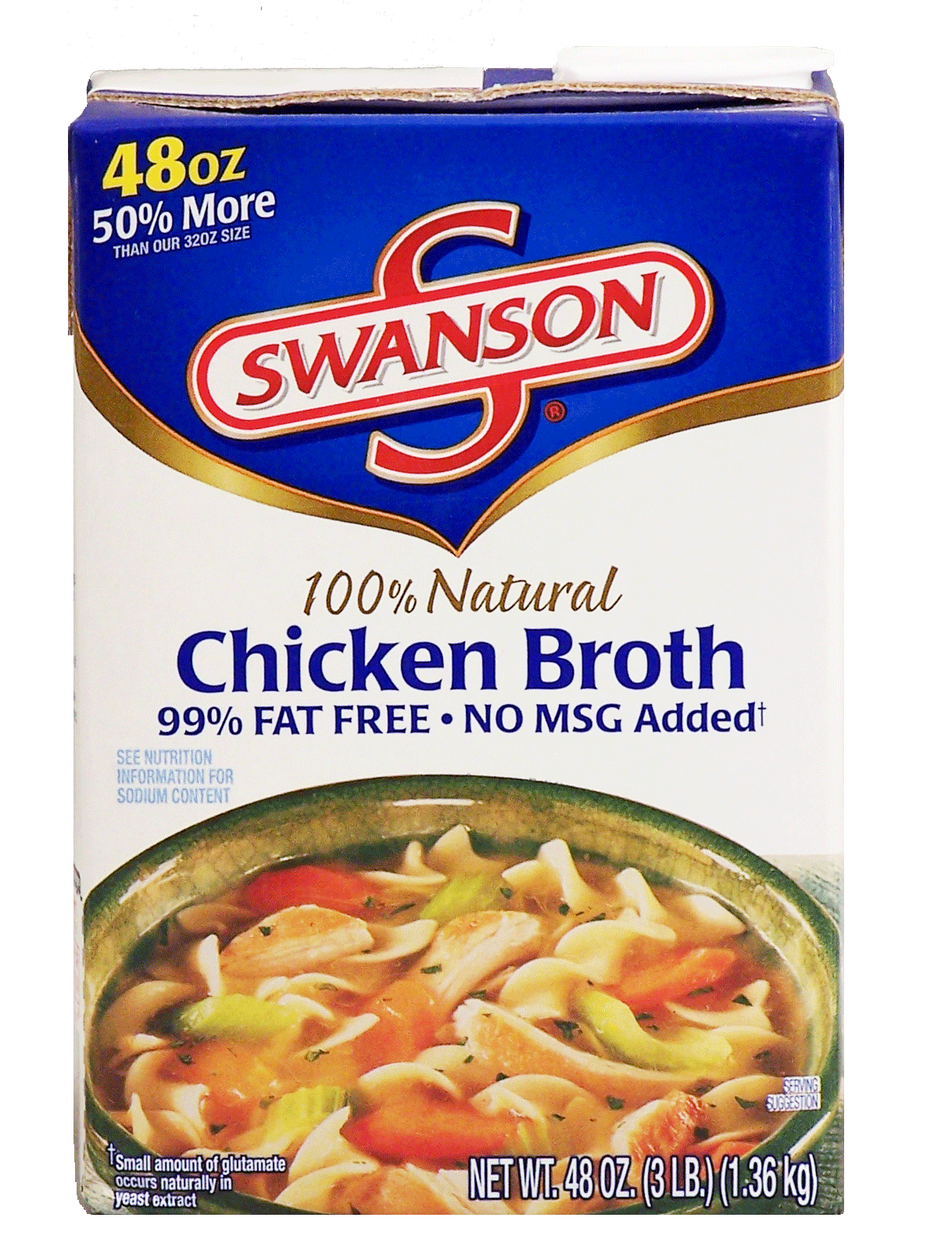 Swanson Chicken Broth Rtsb 99% Fat Free All Natural Full-Size Picture